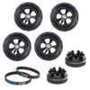 Zestaw Off-Road do Tynee Ultra X | Opony 150mm + Pulleys + Paski